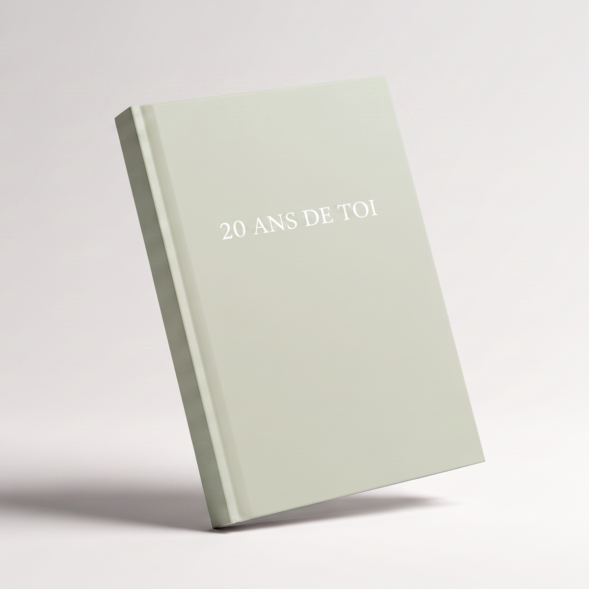 20 ans de toi — Carnet souvenir de l'enfance à remplir