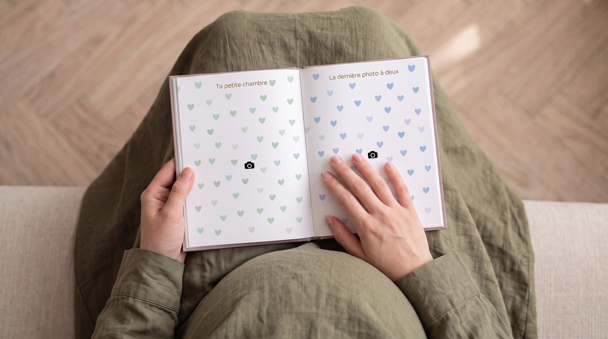 9 mois de nous — Carnet de grossesse à remplir